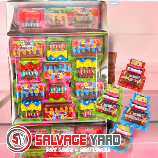 Birthday Cake Choco Sticks Biscuits 30's
