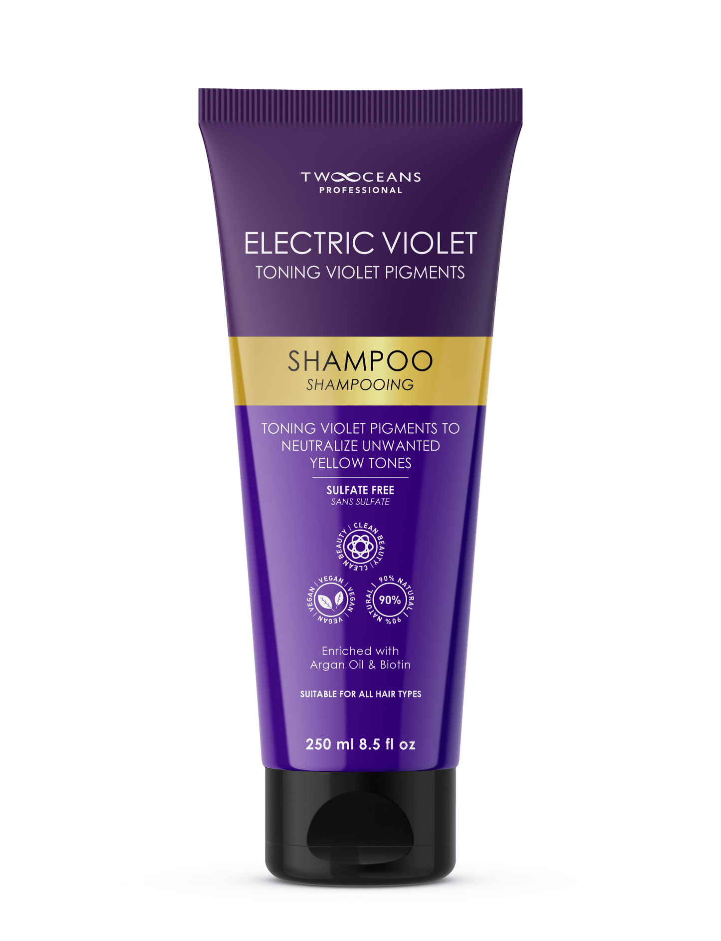 Two Oceans Professional Electric Violet Shampoo 250ml