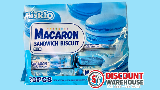 Biskio Macaron Sandwich Biscuits 20's