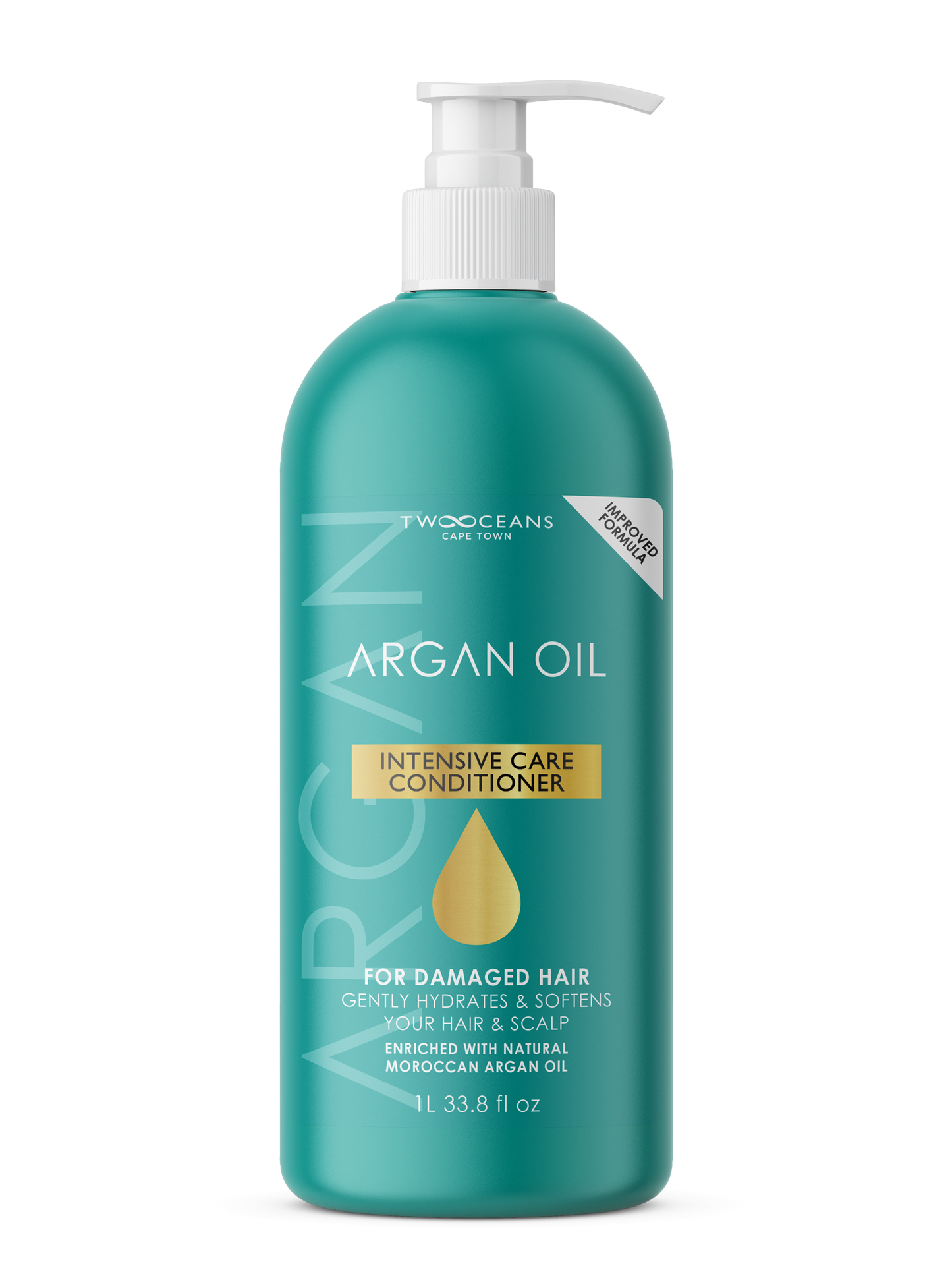 Two Oceans Argan Oil Intensive Care Conditioner, 1L / 33.8 fl oz