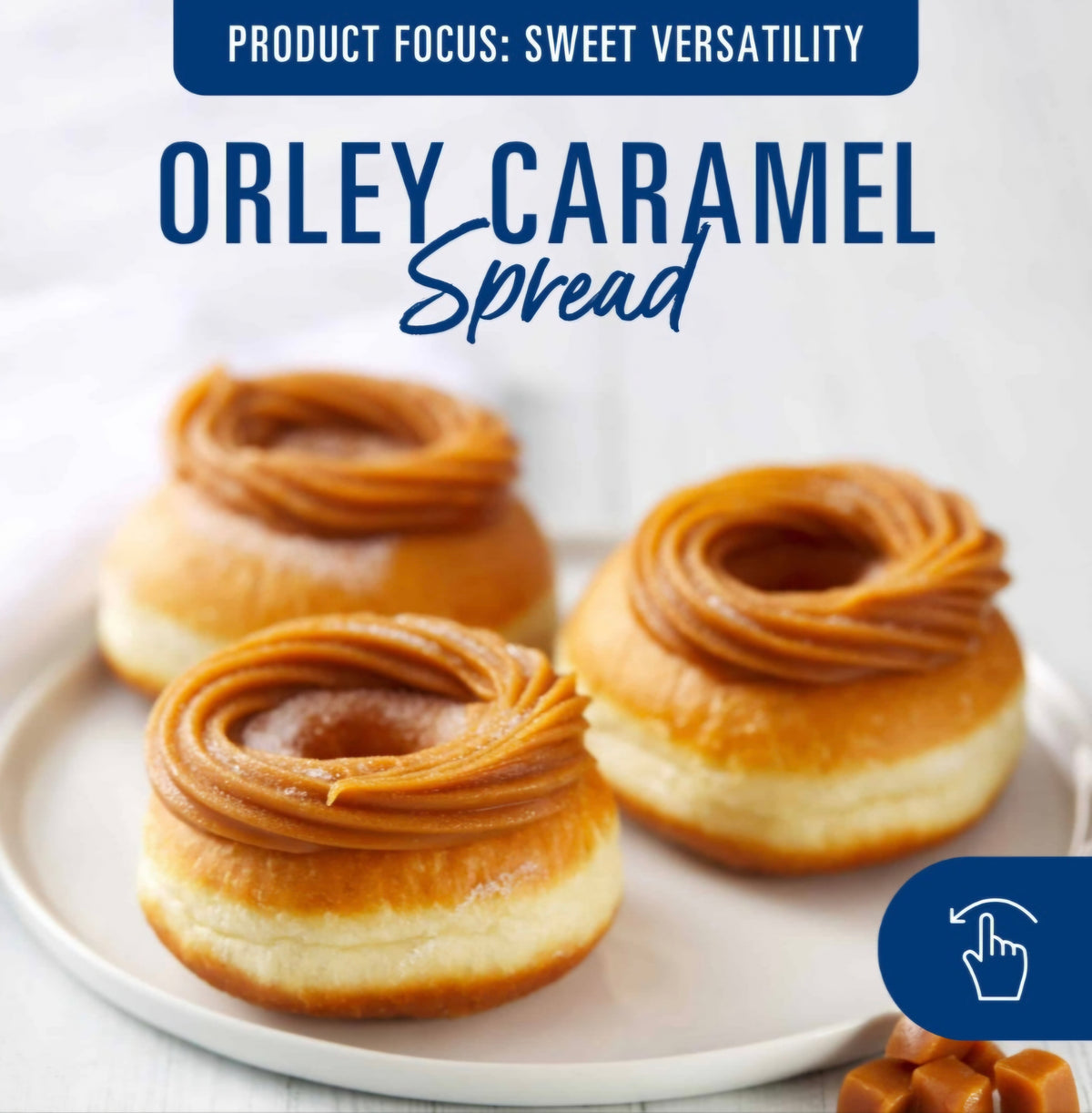 Orley Caramel Spread 3KG Tub
