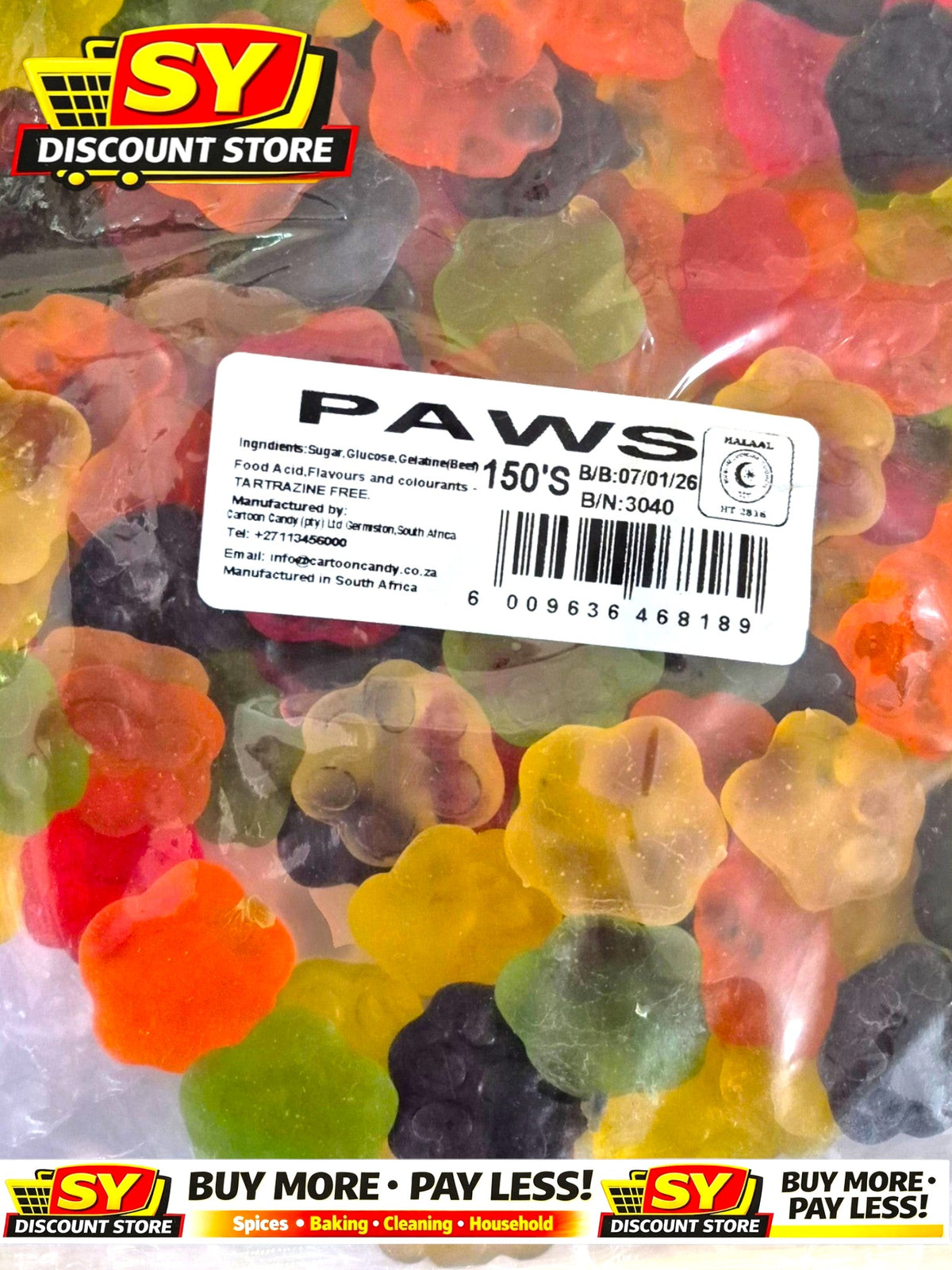 Cartoon Candy Bulk Bags